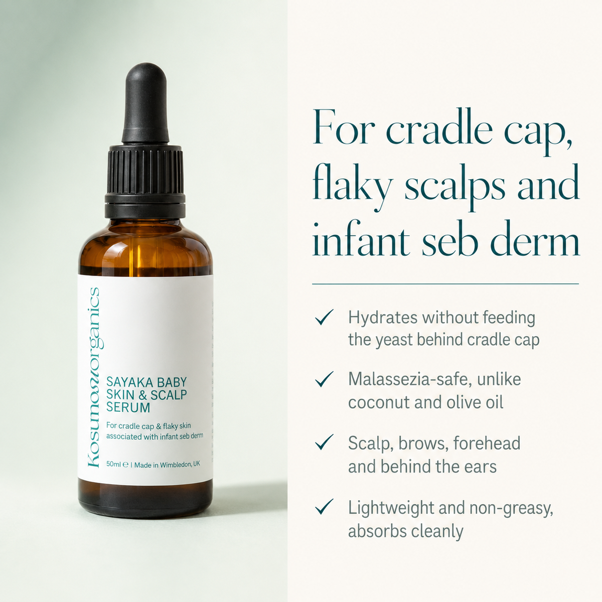 Sayaka Baby Skin & Scalp Serum - 50ml
